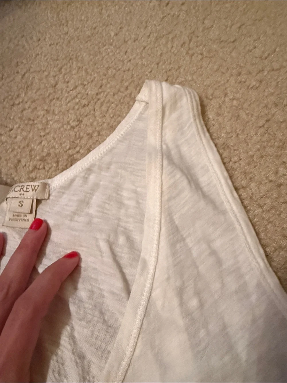 NWOT J. Crew White Top